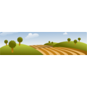 download Country Landscape clipart image with 0 hue color