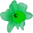 download Crocus clipart image with 90 hue color