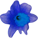 download Crocus clipart image with 180 hue color