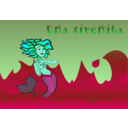 download Sirenita clipart image with 135 hue color