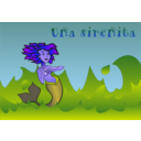 download Sirenita clipart image with 225 hue color