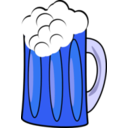 download Beer clipart image with 180 hue color