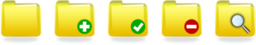Yellow Folder Icons