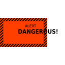 download Dangerous clipart image with 315 hue color