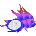 download Dragon Fruit clipart image with 270 hue color