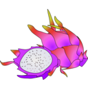 download Dragon Fruit clipart image with 315 hue color