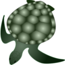 download Turtle clipart image with 90 hue color