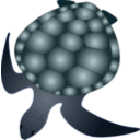 download Turtle clipart image with 180 hue color