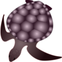 download Turtle clipart image with 315 hue color