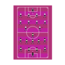 download Soccer Field clipart image with 225 hue color
