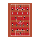 download Soccer Field clipart image with 270 hue color