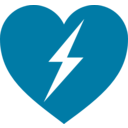 download Defibrillator Logo clipart image with 45 hue color
