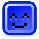 download Cubikopp Smilies clipart image with 180 hue color