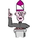 download Priest clipart image with 315 hue color