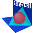download Brazil Flag Art 3d clipart image with 135 hue color