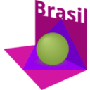 download Brazil Flag Art 3d clipart image with 225 hue color