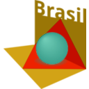 download Brazil Flag Art 3d clipart image with 315 hue color