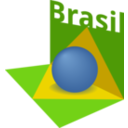 Brazil Flag Art 3d