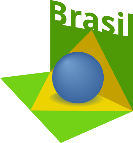 Brazil Flag Art 3d