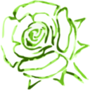 download Rose clipart image with 90 hue color