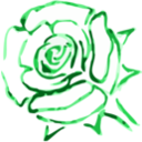 download Rose clipart image with 135 hue color