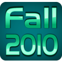 download Fall 2010 Text clipart image with 135 hue color