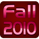 download Fall 2010 Text clipart image with 315 hue color