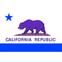 download Flag Of The State Of California clipart image with 225 hue color
