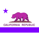 download Flag Of The State Of California clipart image with 270 hue color