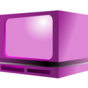 download Tv clipart image with 90 hue color