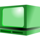 download Tv clipart image with 270 hue color