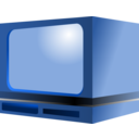 download Tv clipart image with 0 hue color