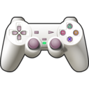 download Joystick Ps1 clipart image with 45 hue color