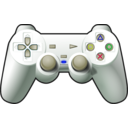 download Joystick Ps1 clipart image with 135 hue color