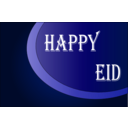 download Happy Eid clipart image with 225 hue color