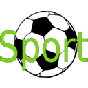 download Soccer Ball Icon clipart image with 90 hue color