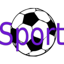 download Soccer Ball Icon clipart image with 270 hue color