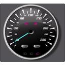 download Speedometer Ii clipart image with 180 hue color