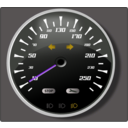 download Speedometer Ii clipart image with 270 hue color