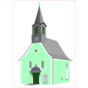 download Village Church clipart image with 90 hue color