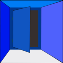 download Netalloy Door Exit clipart image with 180 hue color