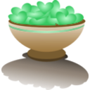 download Bowl With Valentines clipart image with 180 hue color