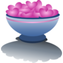 download Bowl With Valentines clipart image with 0 hue color