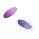 download Laponite Peg clipart image with 180 hue color