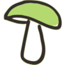download Mushroom clipart image with 45 hue color
