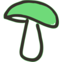 download Mushroom clipart image with 90 hue color