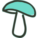 download Mushroom clipart image with 135 hue color