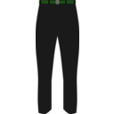 download Black Pants clipart image with 90 hue color