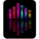 download Music Equalizer 4 clipart image with 315 hue color