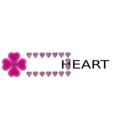download Heart Logotype clipart image with 315 hue color